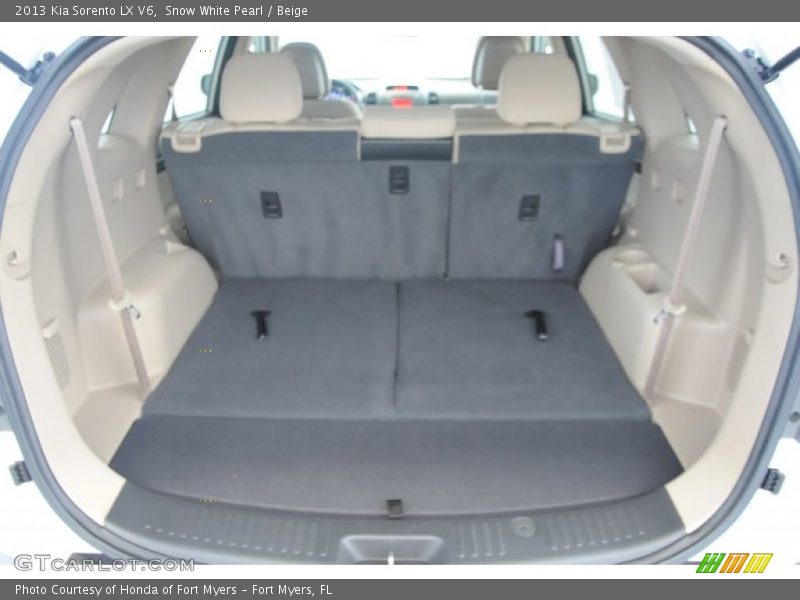 Snow White Pearl / Beige 2013 Kia Sorento LX V6