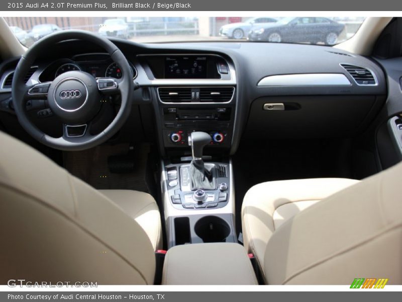 Brilliant Black / Beige/Black 2015 Audi A4 2.0T Premium Plus