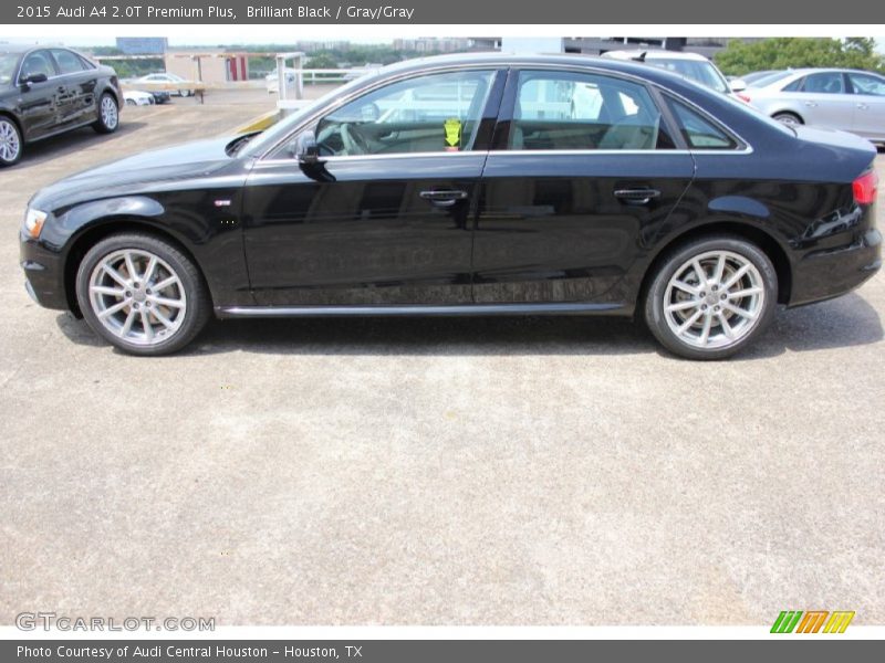 Brilliant Black / Gray/Gray 2015 Audi A4 2.0T Premium Plus