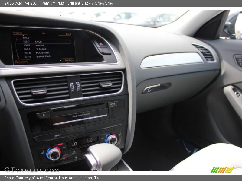 Brilliant Black / Gray/Gray 2015 Audi A4 2.0T Premium Plus