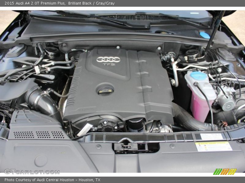 Brilliant Black / Gray/Gray 2015 Audi A4 2.0T Premium Plus