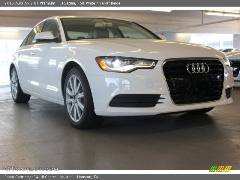 Ibis White / Velvet Beige 2015 Audi A6 2.0T Premium Plus Sedan