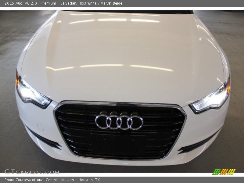 Ibis White / Velvet Beige 2015 Audi A6 2.0T Premium Plus Sedan