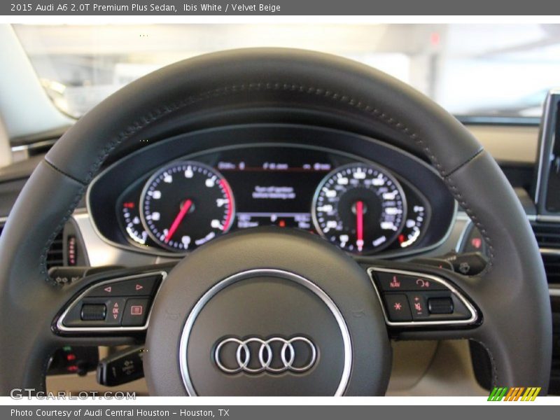 Ibis White / Velvet Beige 2015 Audi A6 2.0T Premium Plus Sedan