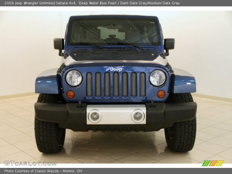  2009 Wrangler Unlimited Sahara 4x4 Deep Water Blue Pearl