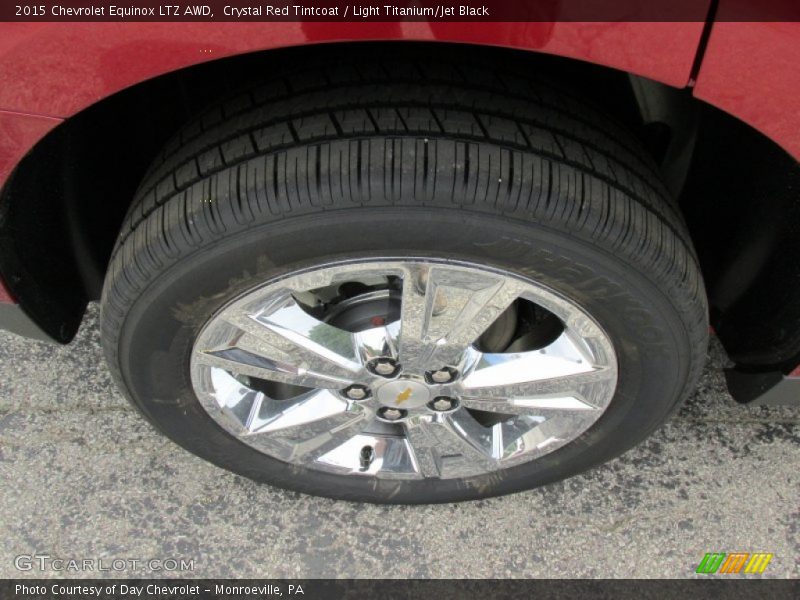 Crystal Red Tintcoat / Light Titanium/Jet Black 2015 Chevrolet Equinox LTZ AWD