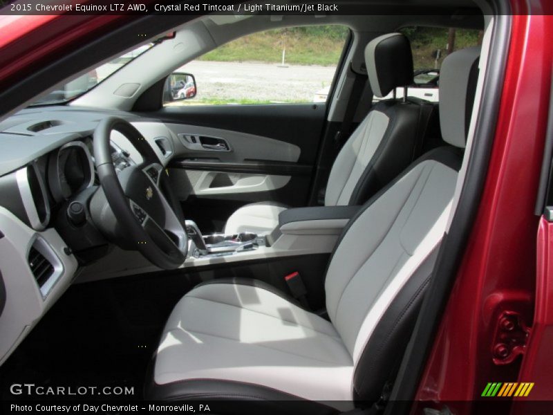 Crystal Red Tintcoat / Light Titanium/Jet Black 2015 Chevrolet Equinox LTZ AWD