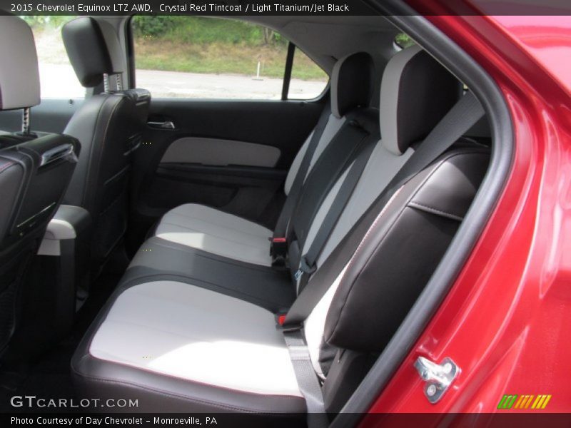 Crystal Red Tintcoat / Light Titanium/Jet Black 2015 Chevrolet Equinox LTZ AWD