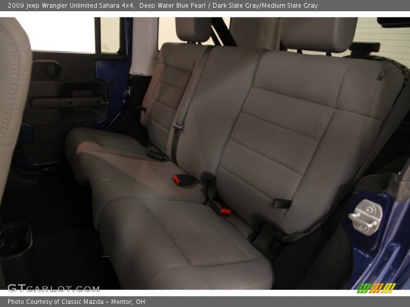 Deep Water Blue Pearl / Dark Slate Gray/Medium Slate Gray 2009 Jeep Wrangler Unlimited Sahara 4x4