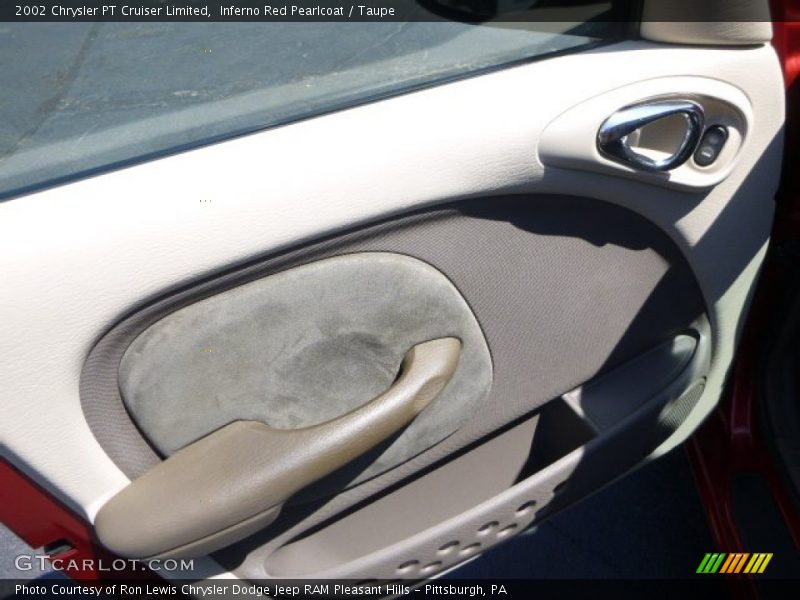 Inferno Red Pearlcoat / Taupe 2002 Chrysler PT Cruiser Limited
