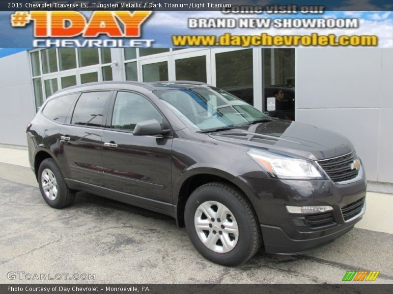 Tungsten Metallic / Dark Titanium/Light Titanium 2015 Chevrolet Traverse LS