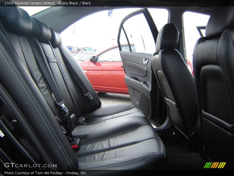 Ebony Black / Black 2008 Hyundai Sonata Limited