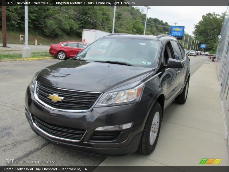Tungsten Metallic / Dark Titanium/Light Titanium 2015 Chevrolet Traverse LS