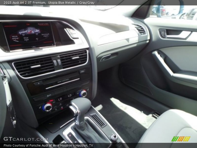 Utopia Blue Metallic / Gray/Gray 2015 Audi A4 2.0T Premium