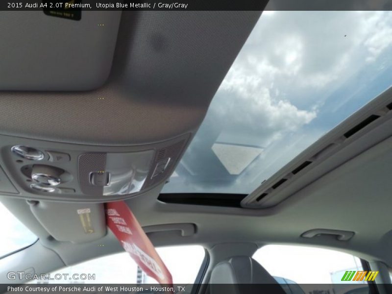 Utopia Blue Metallic / Gray/Gray 2015 Audi A4 2.0T Premium