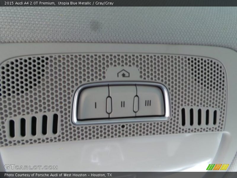 Utopia Blue Metallic / Gray/Gray 2015 Audi A4 2.0T Premium