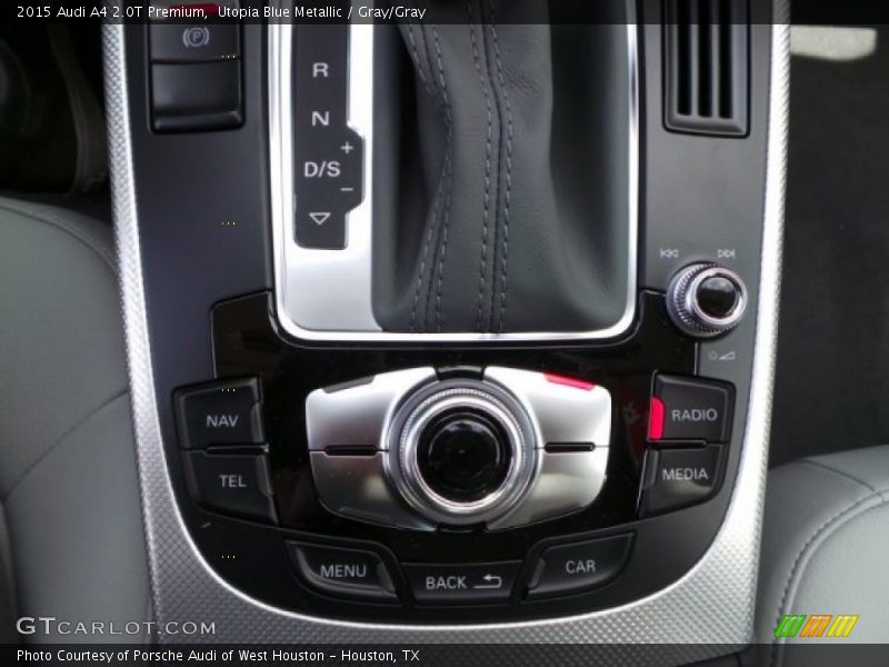 Utopia Blue Metallic / Gray/Gray 2015 Audi A4 2.0T Premium