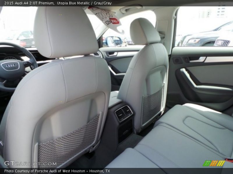 Utopia Blue Metallic / Gray/Gray 2015 Audi A4 2.0T Premium