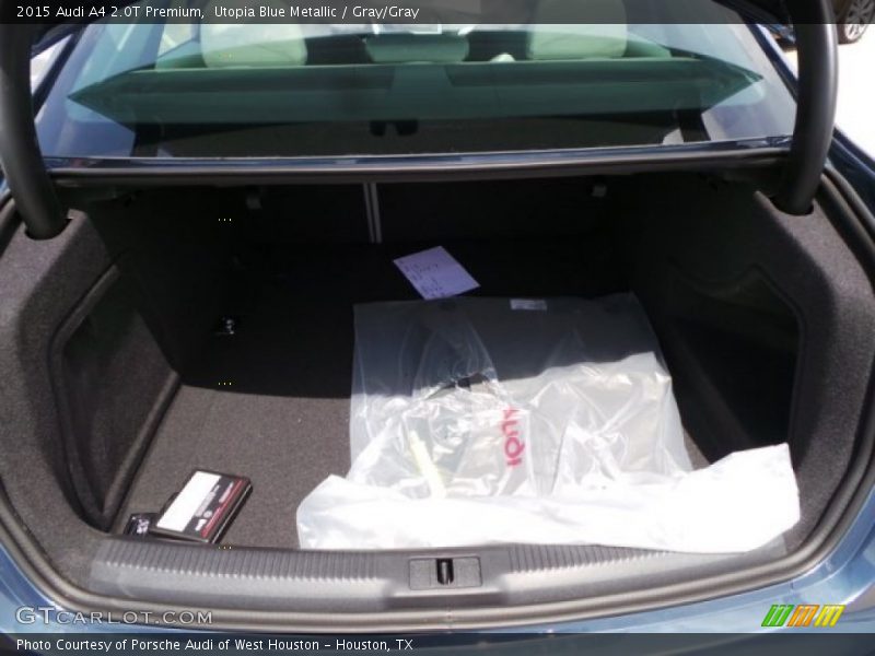 Utopia Blue Metallic / Gray/Gray 2015 Audi A4 2.0T Premium
