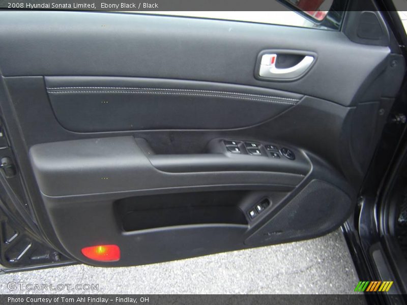 Ebony Black / Black 2008 Hyundai Sonata Limited