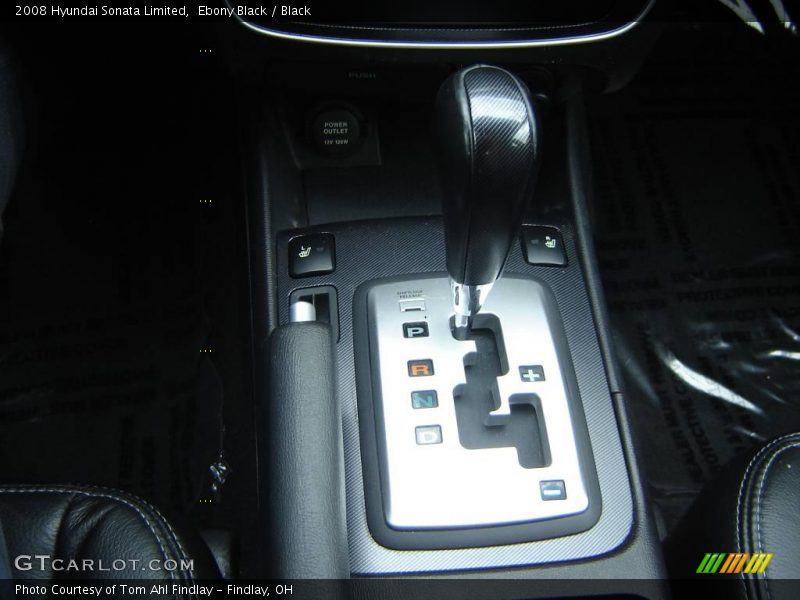 Ebony Black / Black 2008 Hyundai Sonata Limited