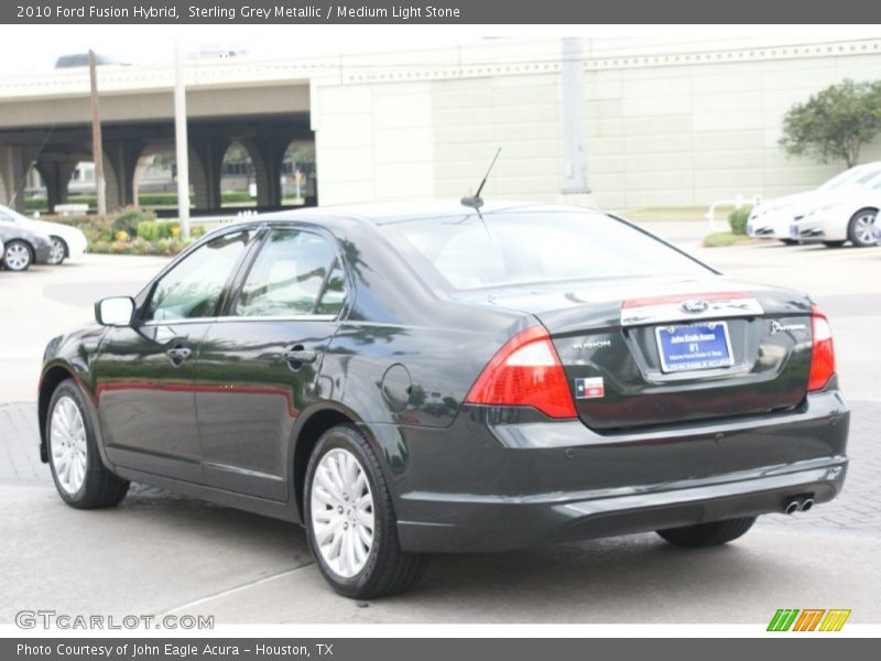 Sterling Grey Metallic / Medium Light Stone 2010 Ford Fusion Hybrid
