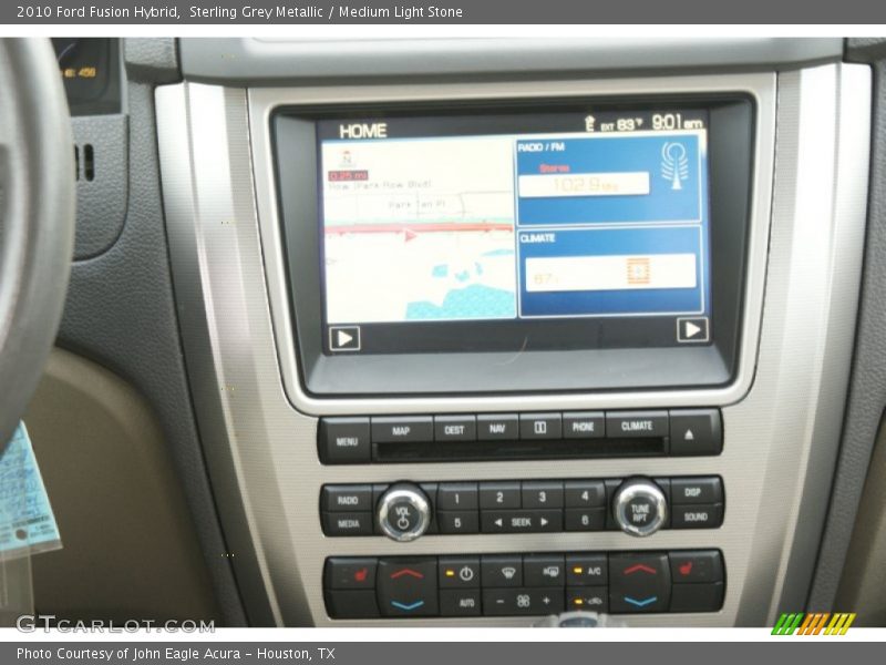 Sterling Grey Metallic / Medium Light Stone 2010 Ford Fusion Hybrid