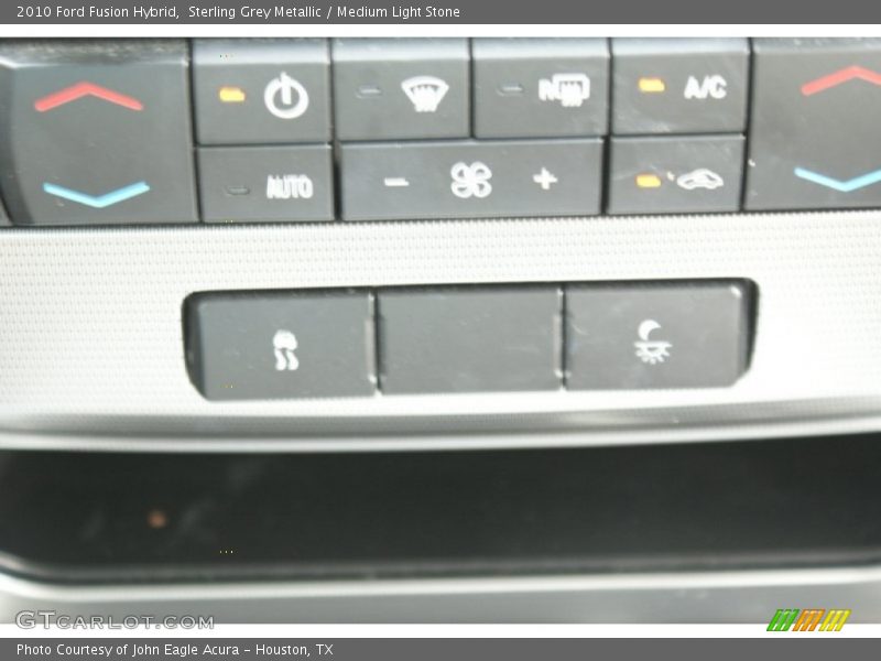 Sterling Grey Metallic / Medium Light Stone 2010 Ford Fusion Hybrid