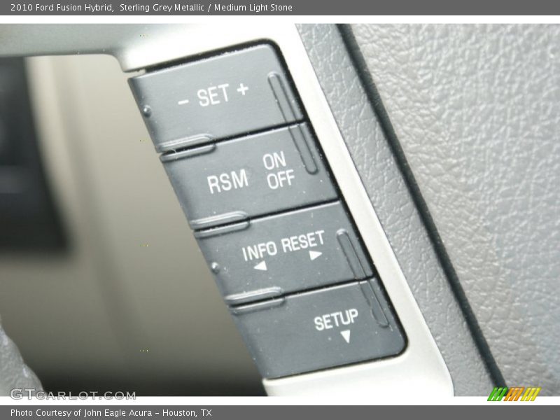 Sterling Grey Metallic / Medium Light Stone 2010 Ford Fusion Hybrid