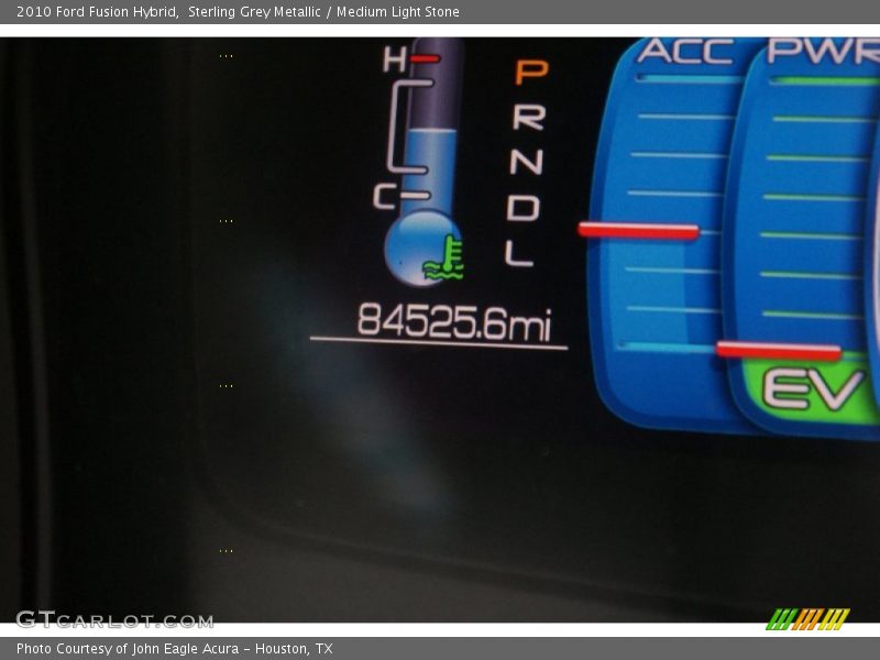 Sterling Grey Metallic / Medium Light Stone 2010 Ford Fusion Hybrid