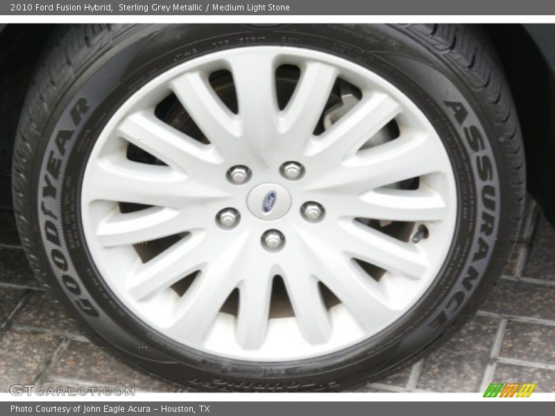 Sterling Grey Metallic / Medium Light Stone 2010 Ford Fusion Hybrid