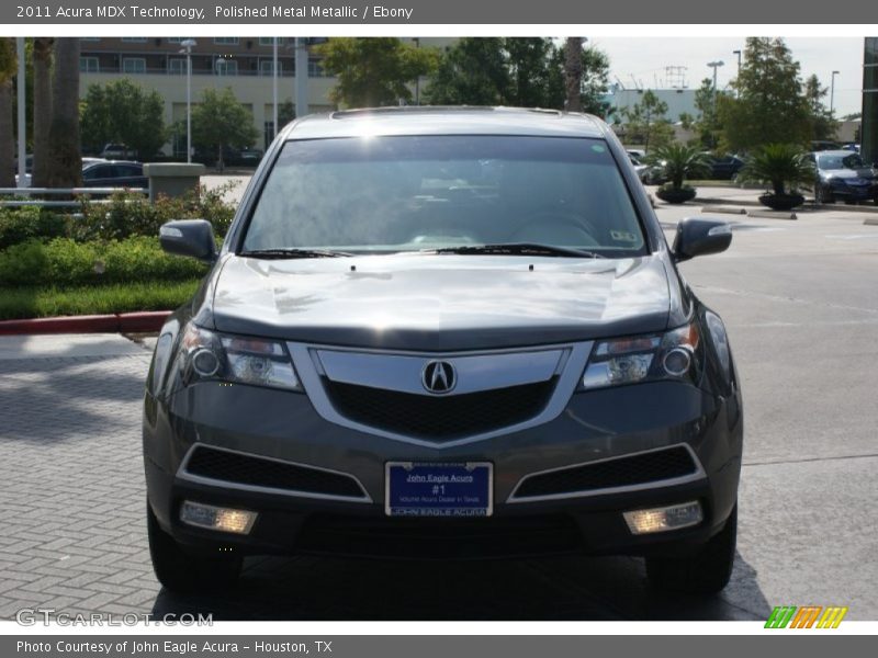 Polished Metal Metallic / Ebony 2011 Acura MDX Technology