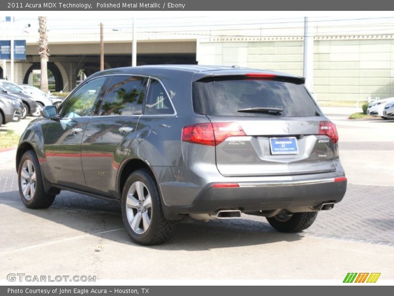 Polished Metal Metallic / Ebony 2011 Acura MDX Technology