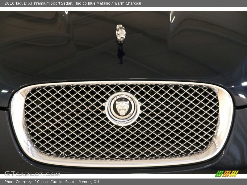 Indigo Blue Metallic / Warm Charcoal 2010 Jaguar XF Premium Sport Sedan