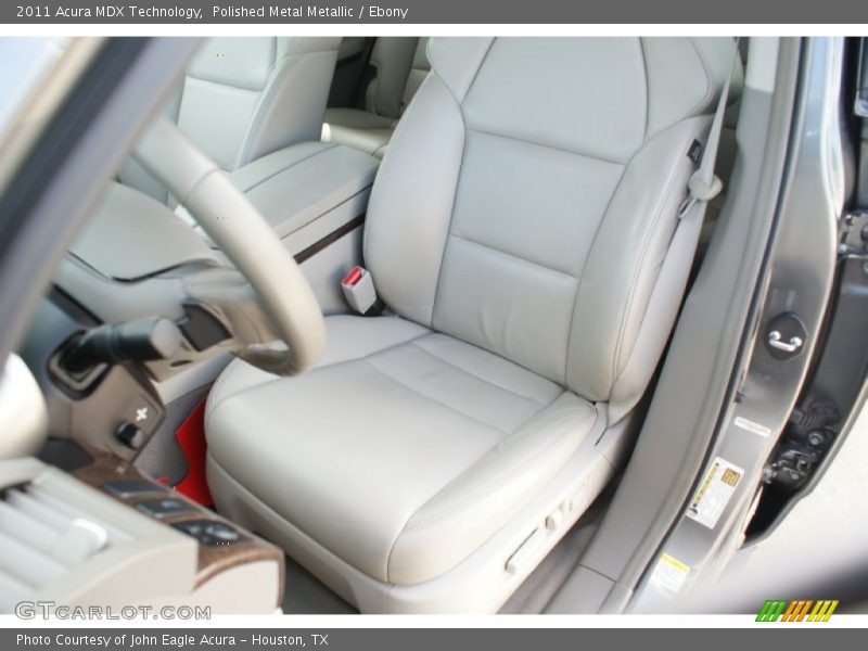 Polished Metal Metallic / Ebony 2011 Acura MDX Technology