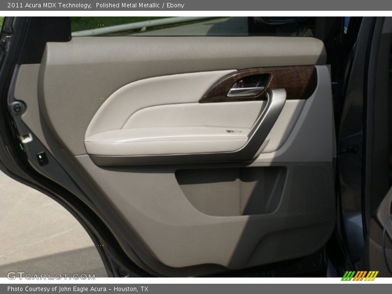 Polished Metal Metallic / Ebony 2011 Acura MDX Technology