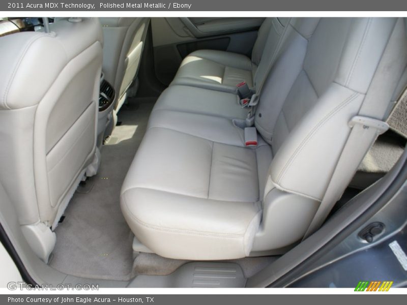 Polished Metal Metallic / Ebony 2011 Acura MDX Technology
