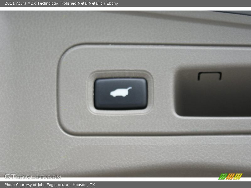 Polished Metal Metallic / Ebony 2011 Acura MDX Technology