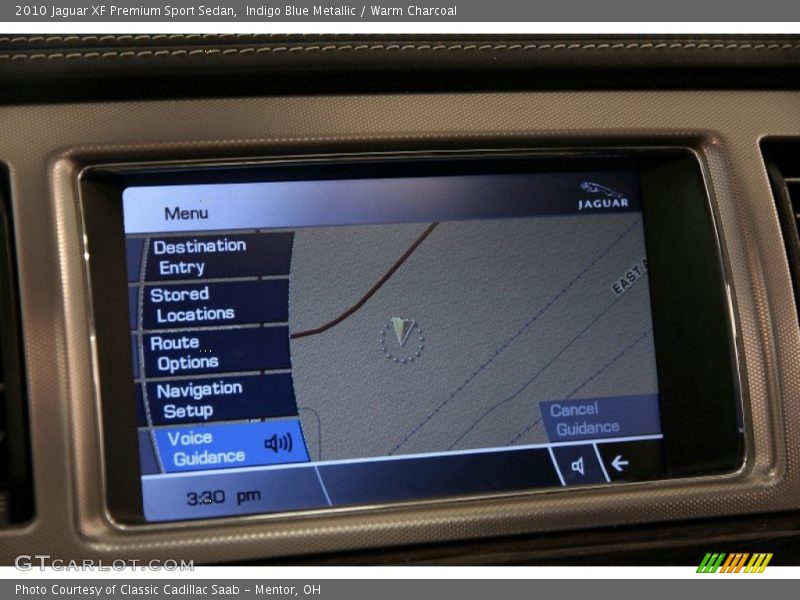 Indigo Blue Metallic / Warm Charcoal 2010 Jaguar XF Premium Sport Sedan