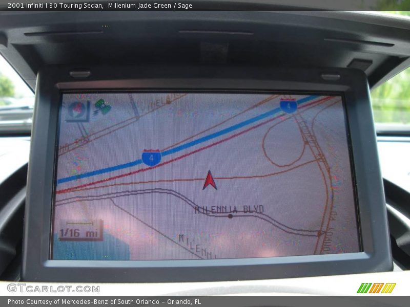 Millenium Jade Green / Sage 2001 Infiniti I 30 Touring Sedan