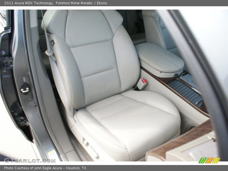 Polished Metal Metallic / Ebony 2011 Acura MDX Technology
