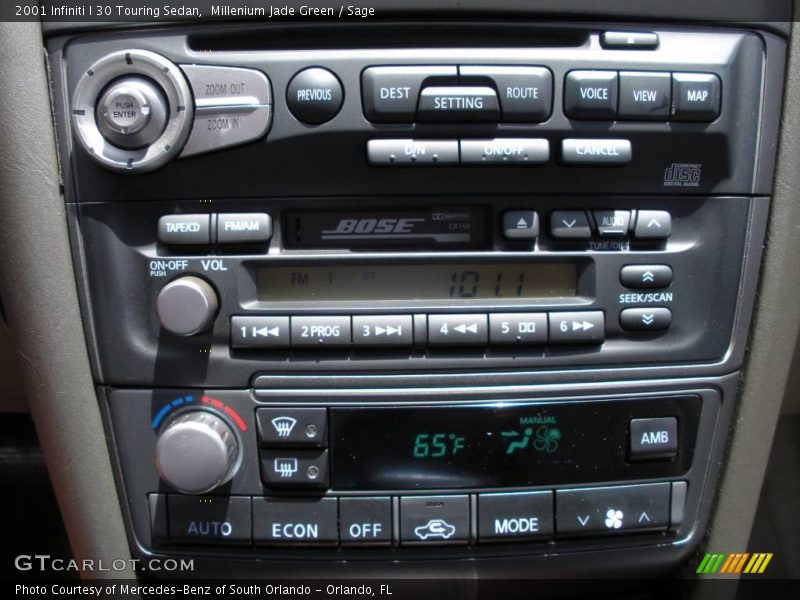 Millenium Jade Green / Sage 2001 Infiniti I 30 Touring Sedan