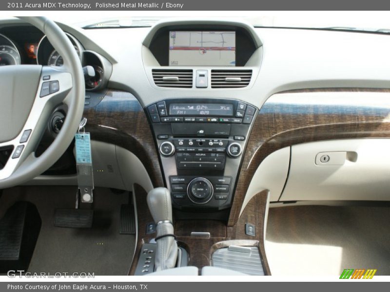 Polished Metal Metallic / Ebony 2011 Acura MDX Technology