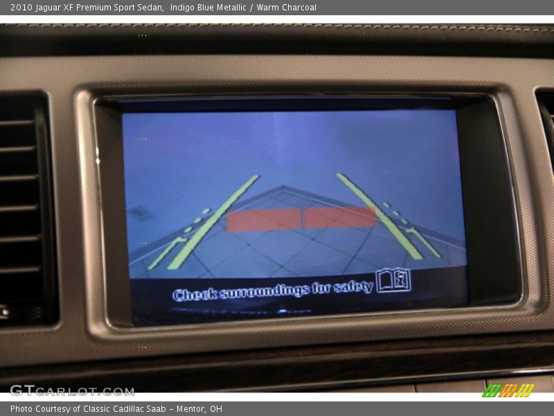 Indigo Blue Metallic / Warm Charcoal 2010 Jaguar XF Premium Sport Sedan