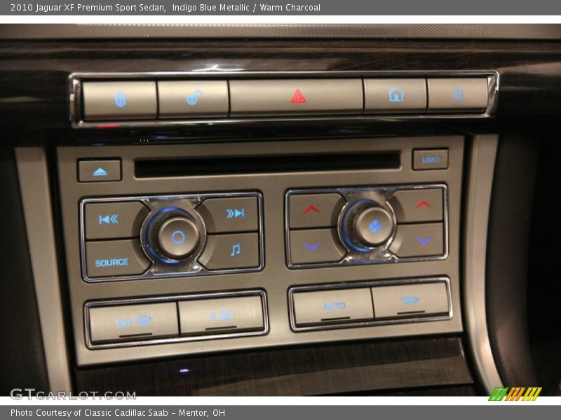 Indigo Blue Metallic / Warm Charcoal 2010 Jaguar XF Premium Sport Sedan