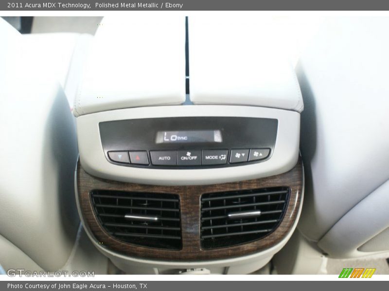 Polished Metal Metallic / Ebony 2011 Acura MDX Technology