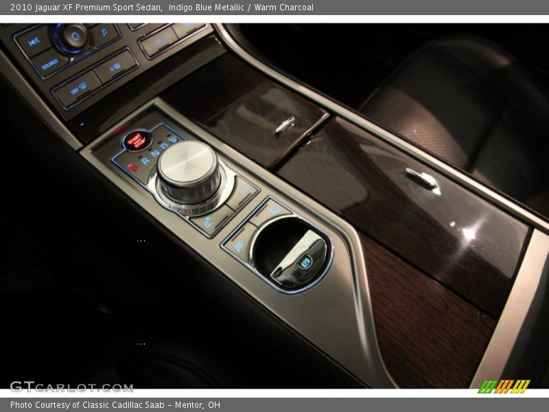 Indigo Blue Metallic / Warm Charcoal 2010 Jaguar XF Premium Sport Sedan