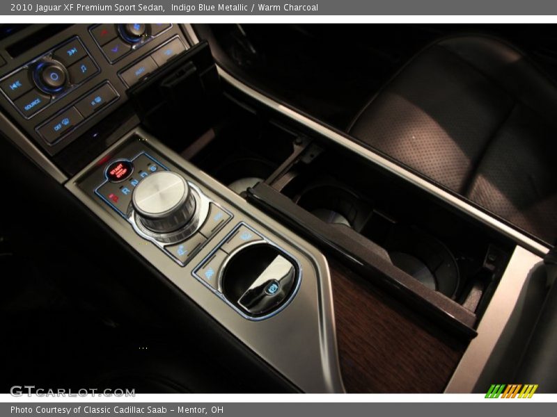 Indigo Blue Metallic / Warm Charcoal 2010 Jaguar XF Premium Sport Sedan