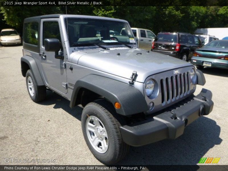 Front 3/4 View of 2015 Wrangler Sport 4x4