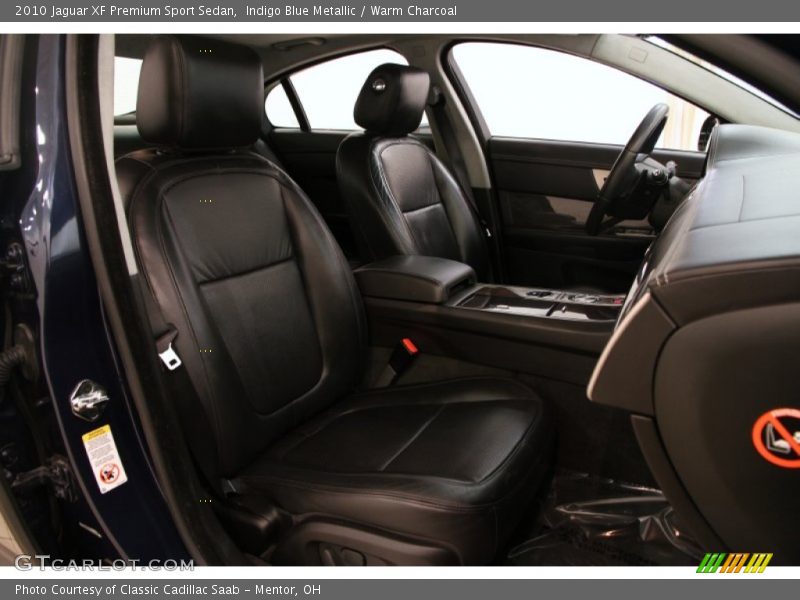 Indigo Blue Metallic / Warm Charcoal 2010 Jaguar XF Premium Sport Sedan